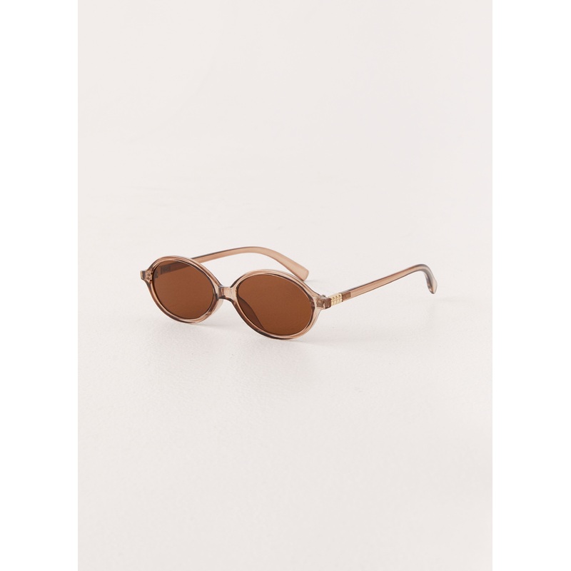 River Sunglasses – Brown Brown One Size