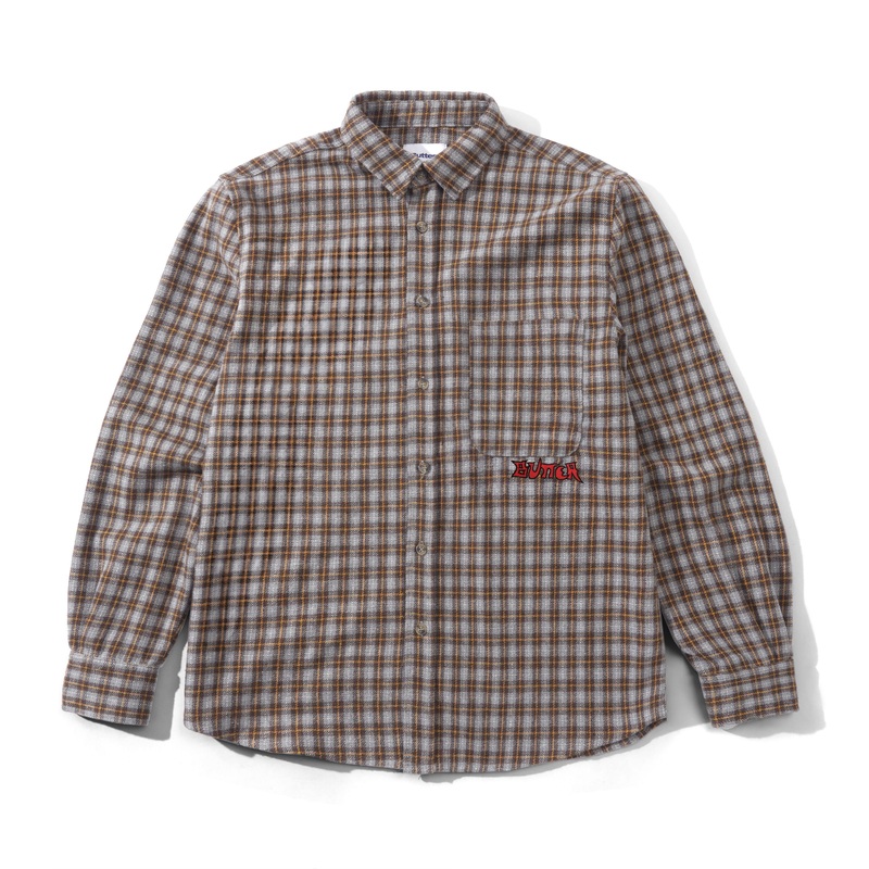 Encounter Shirt, Charcoal / Mustard S