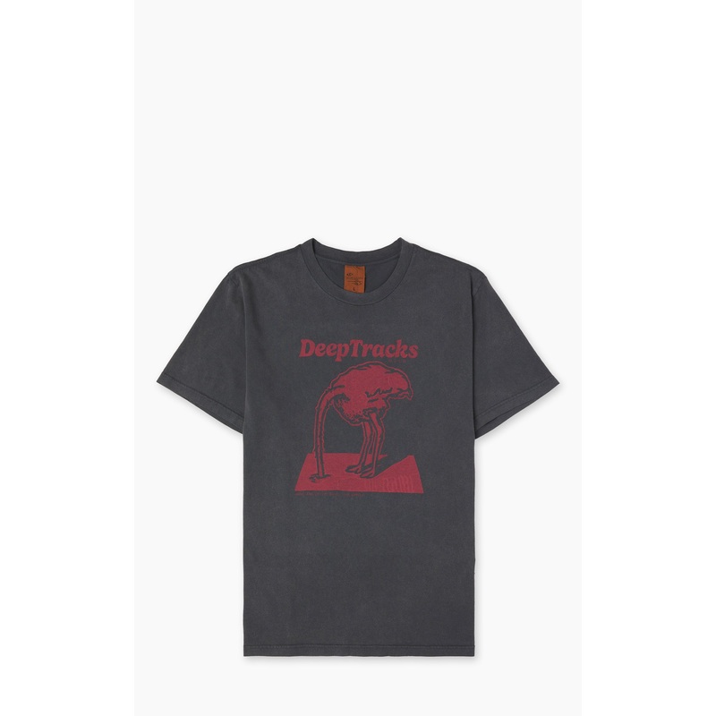 Nudie Jeans Roy Deep Tracks T-Shirt Antracite S