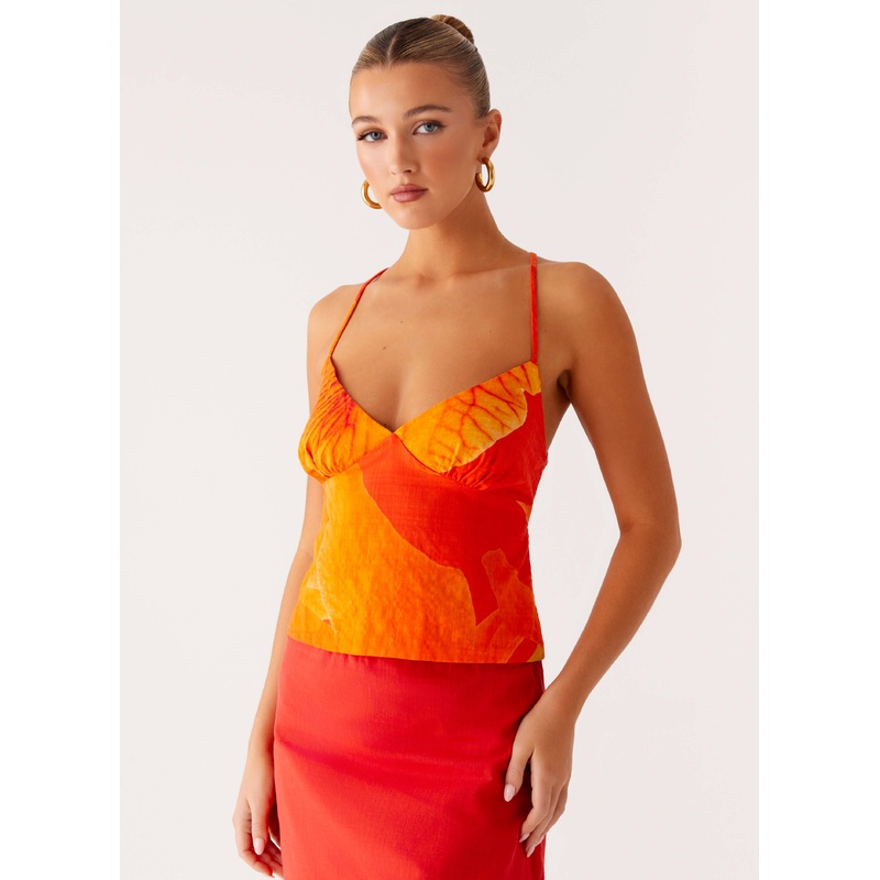 Sangria Top – Serene Orange Serene Orange US 0