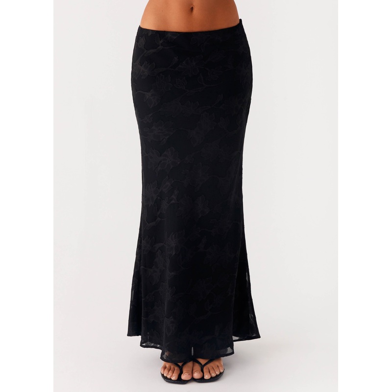 Starlit Maxi Skirt – Black Black US 0