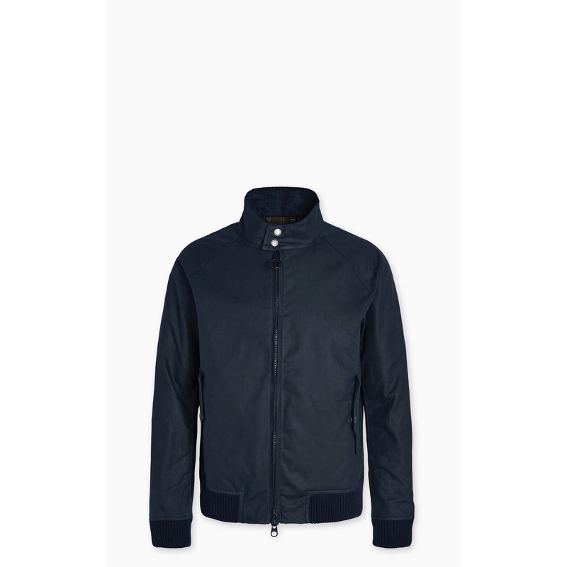 Barbour x Baracuta Porton Wax Jacket Navy S