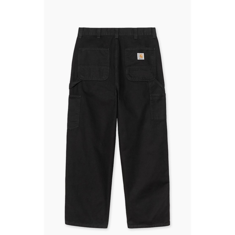 Carhartt WIP OG Double Knee Pant Deerfield Canvas Stone Washed Black S