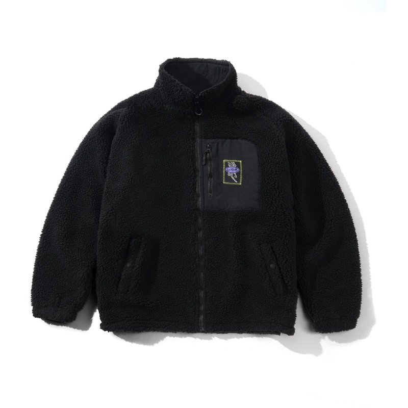 Wipeout Sherpa Jacket, Black S
