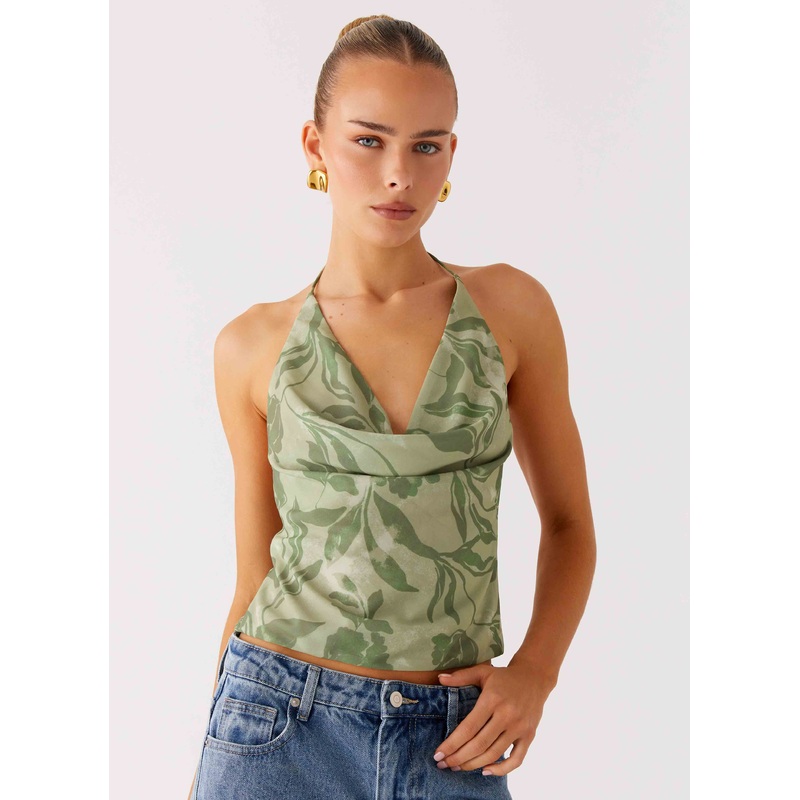 Elspeth Cowl Top – Jade Fern Jade Fern US 0