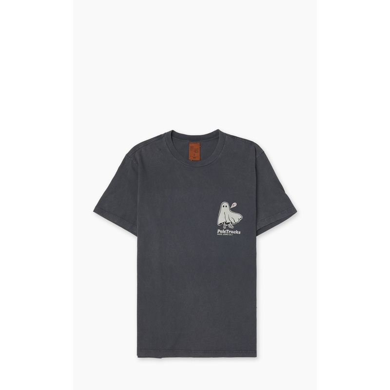 Nudie Jeans Roy Pale Tracks T-Shirt Antracite S