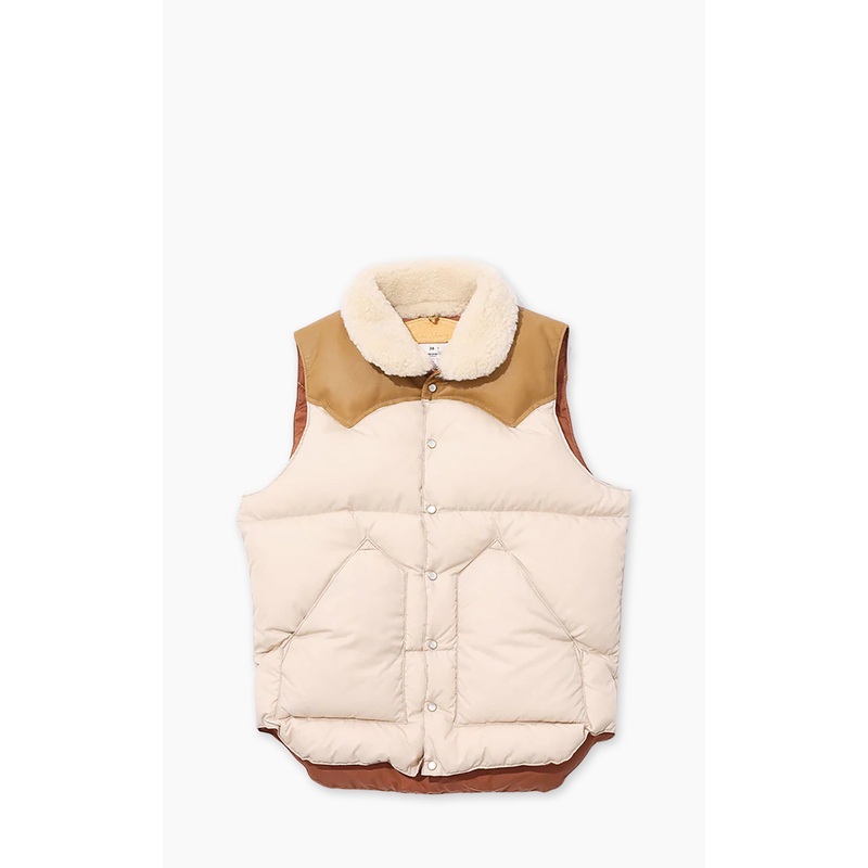 Rocky Mountain Featherbed Christy Down Vest L. Beige 40/M