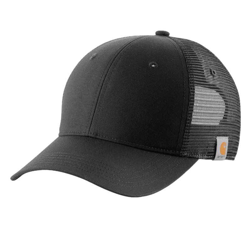 Carhartt 103056 Rugged Professional Series Canvas Mesh Back Cap BLACK One Size