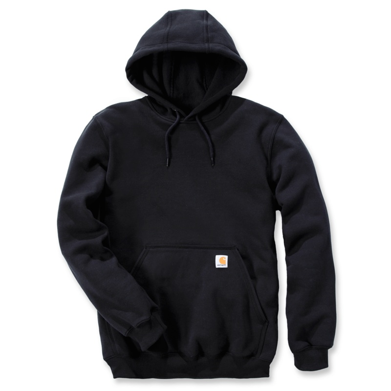 Carhartt K121 Loose Fit Hooded Sweatshirt Various Colours BLACK 2XL