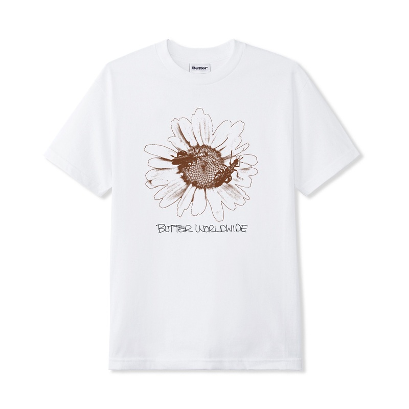 Sunflower Tee, White S