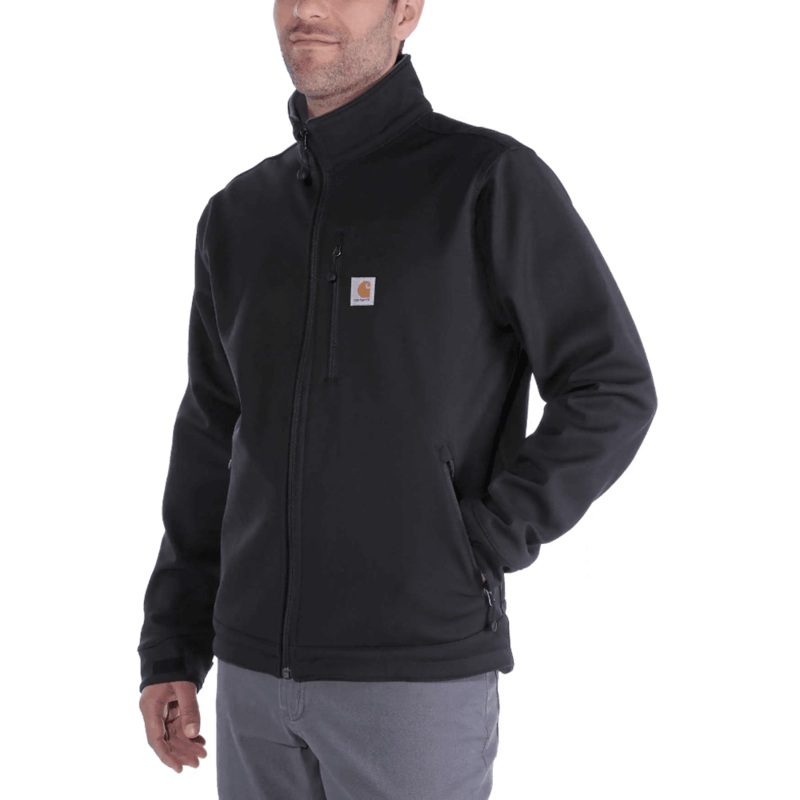 Carhartt 102199 Crowley Heavy Weight Soft Shell Jacket BLACK 2XL