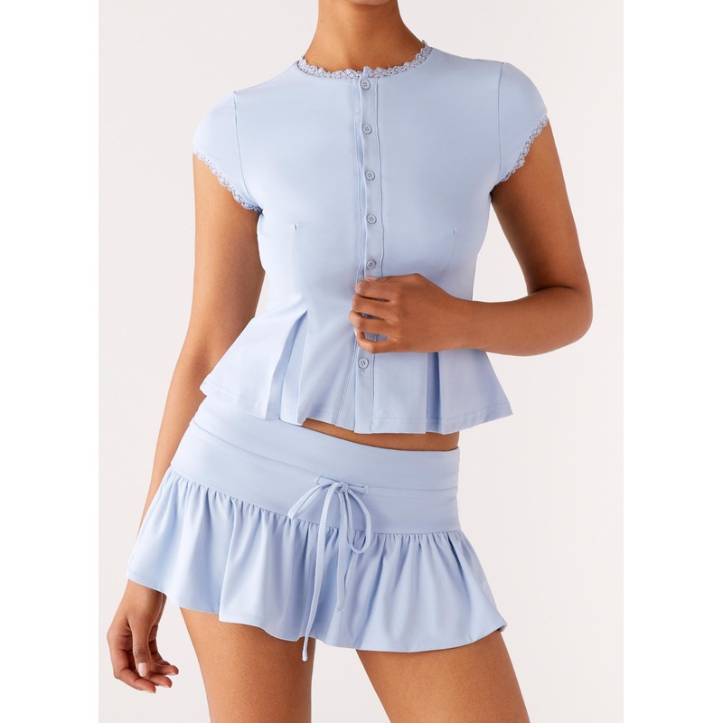 Landon Mini Skort – Blue Blue US 0