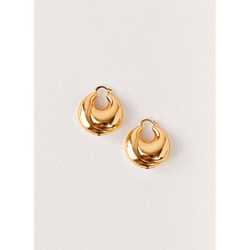 Sarai Earrings – Gold Gold One Size