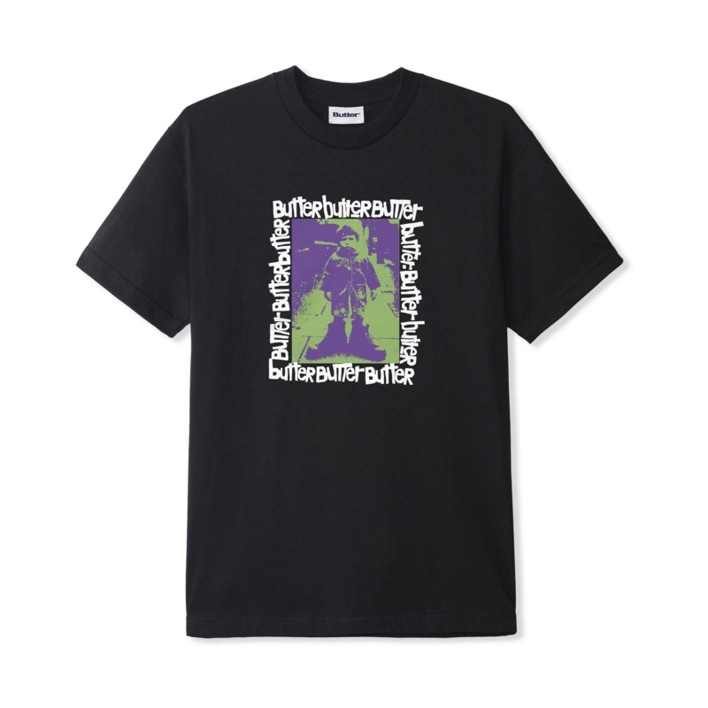 Stolen Boots Tee, Black S