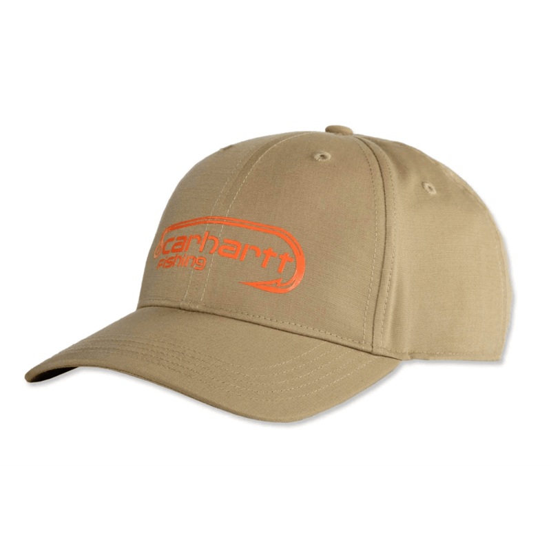 Carhartt 103631 Force Extremes Fish Hook Logo Cap DARK KHAKI One Size