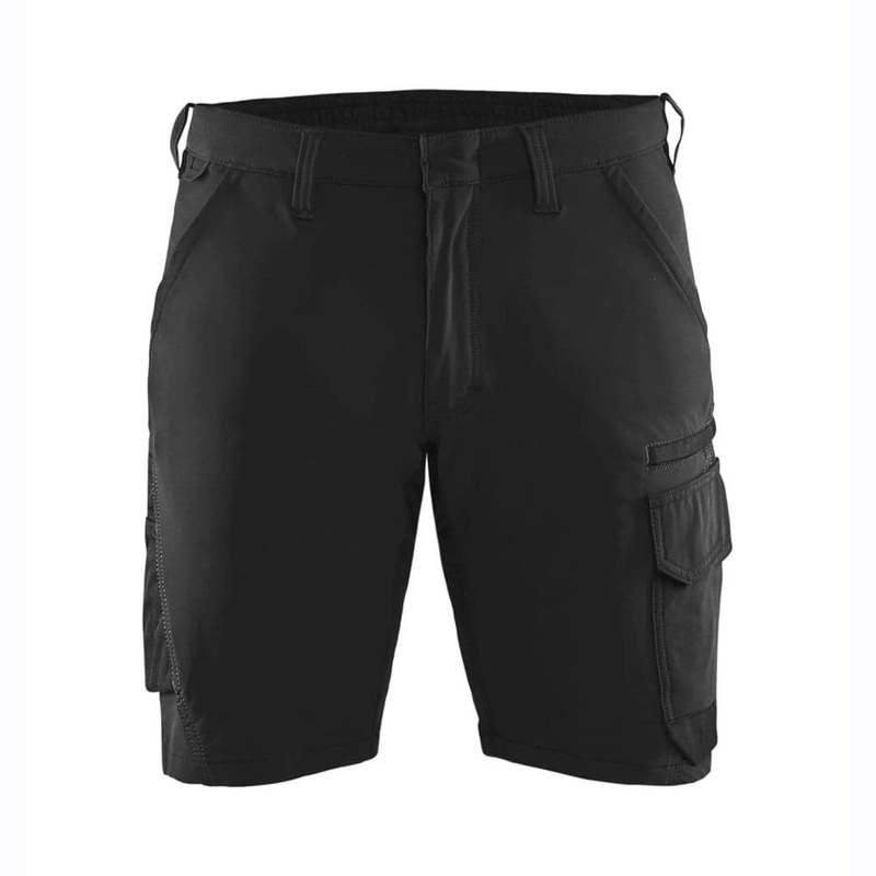 Blaklader 1423 4-Way Stretch Service Shorts Black/Dark grey 30″ Waist
