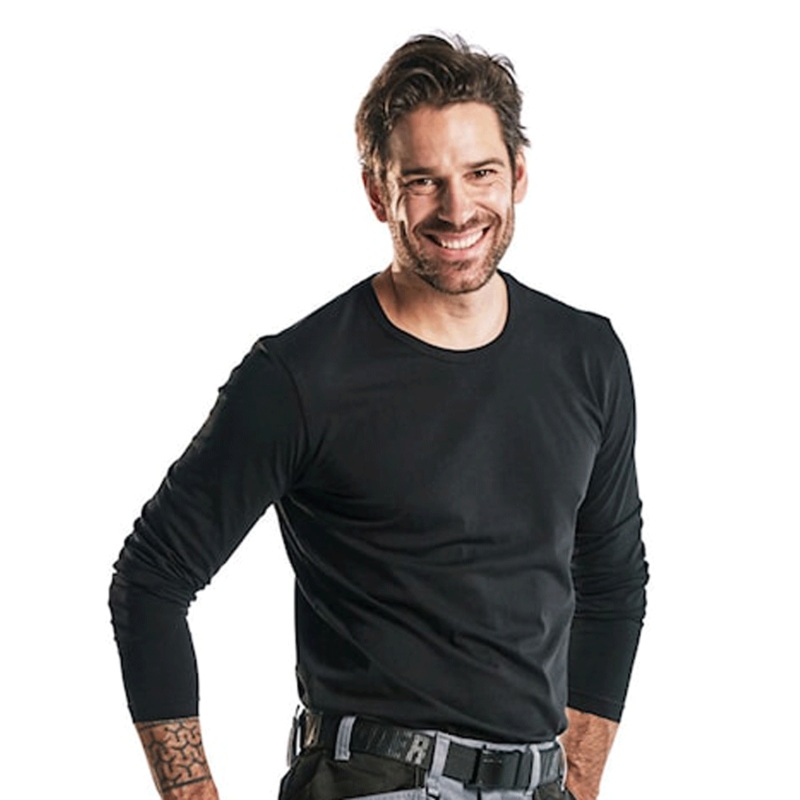 Blaklader 3500 Long Sleeved T-Shirt Black 4XL