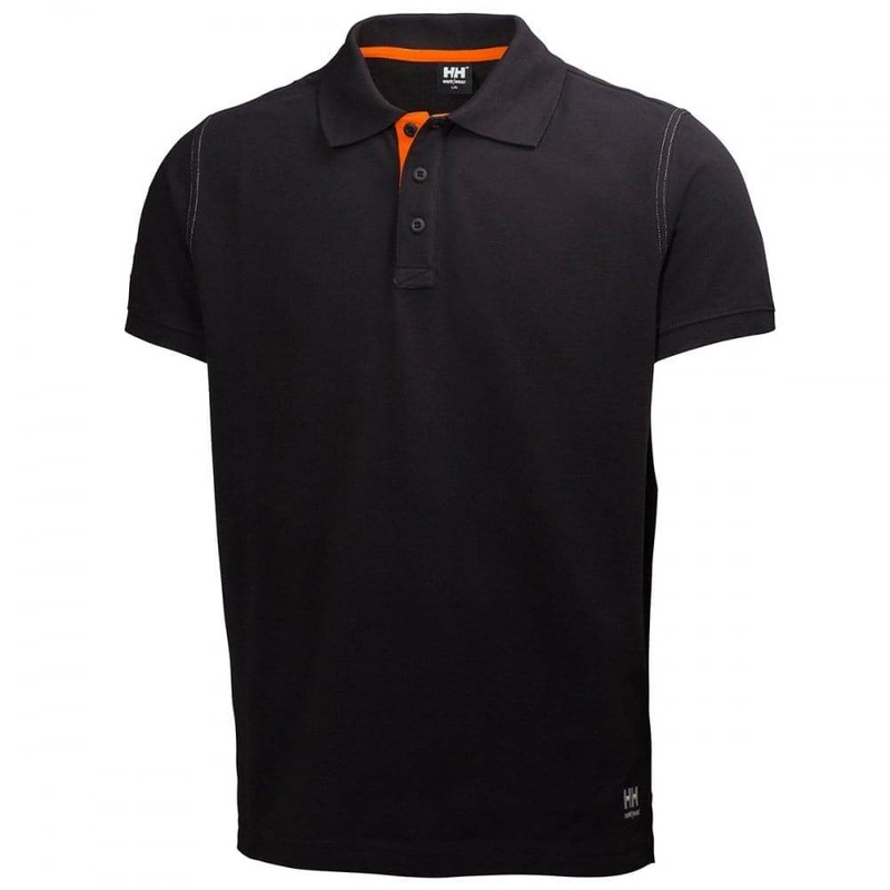 Helly Hansen 79025 Oxford Polo Shirt Black 2XL