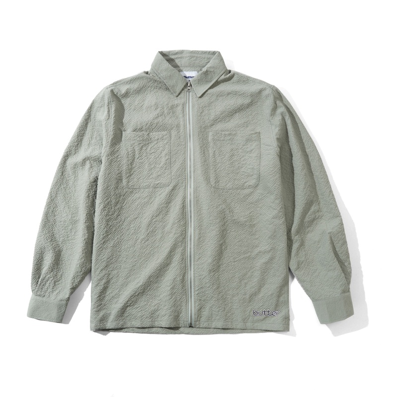 Carve Zip Shirt, Seafoam S