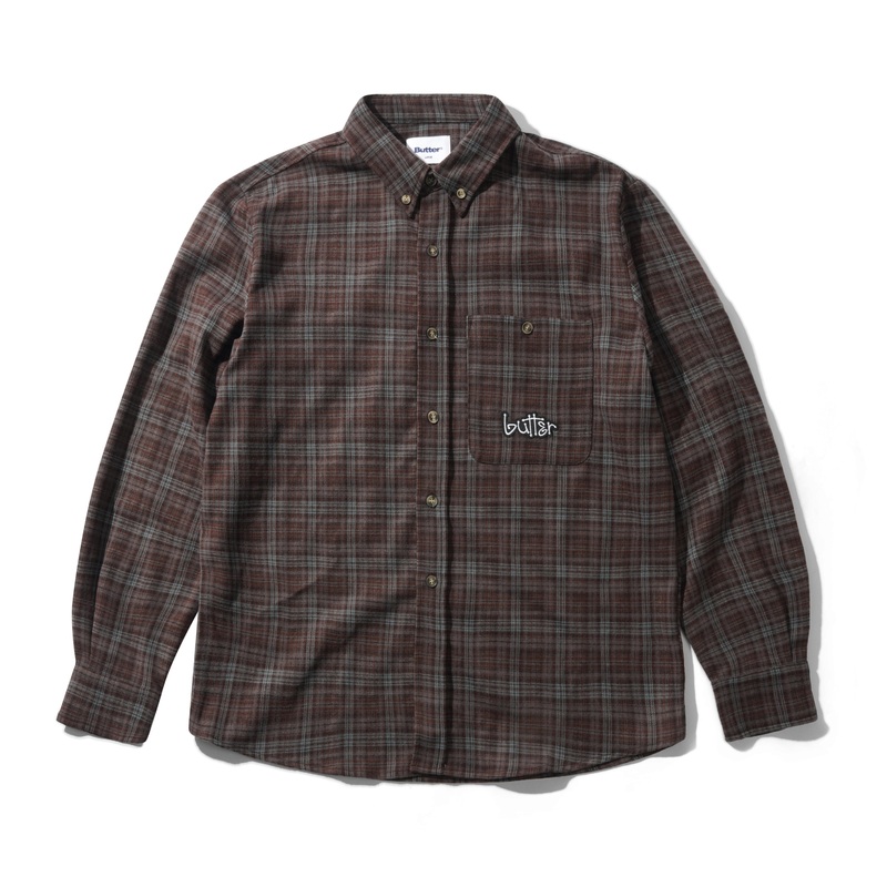 Connection Shirt, Brown / Blue S