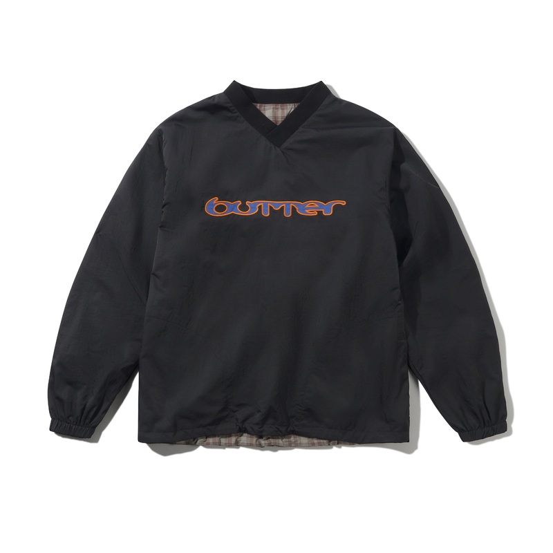Reversible Dugout Pullover, Black / Stone S