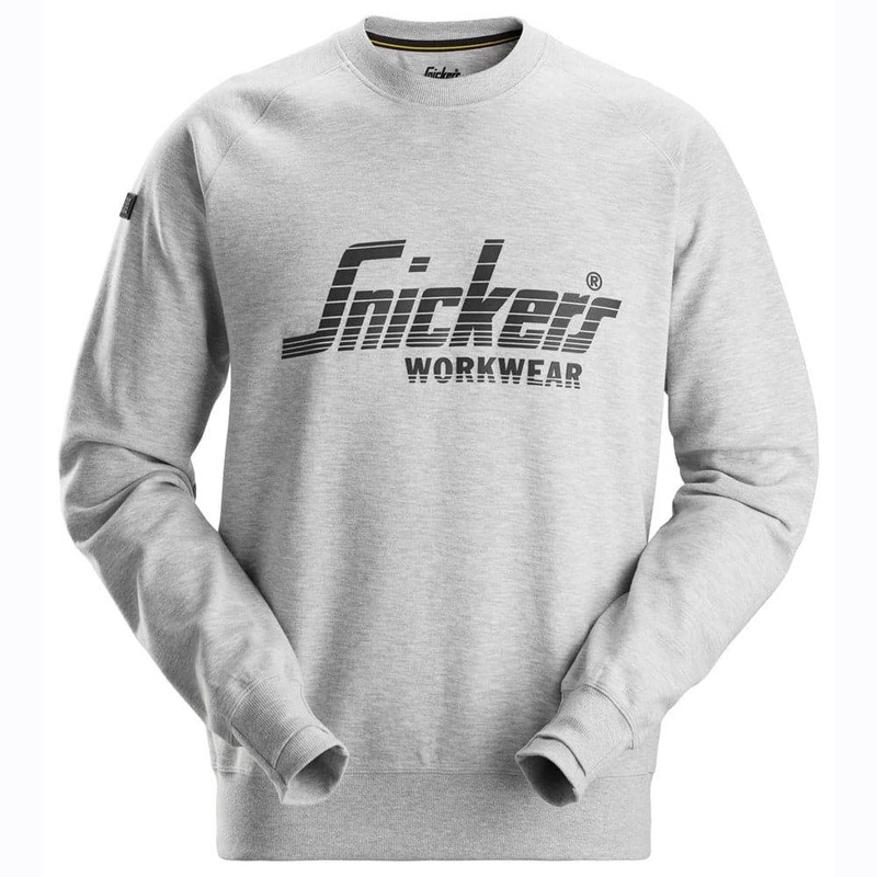 Snickers 2892 Pullover Head Logo Sweatshirt Black XS
