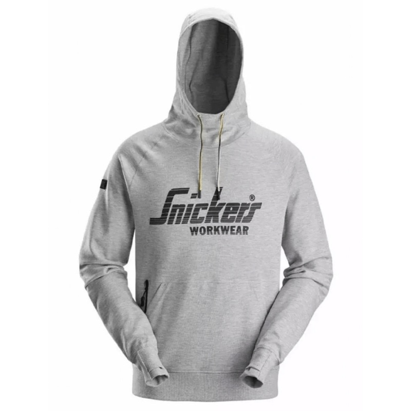 Snickers 2894 Pullover Head Logo Hoodie Sweatshirt Black XS