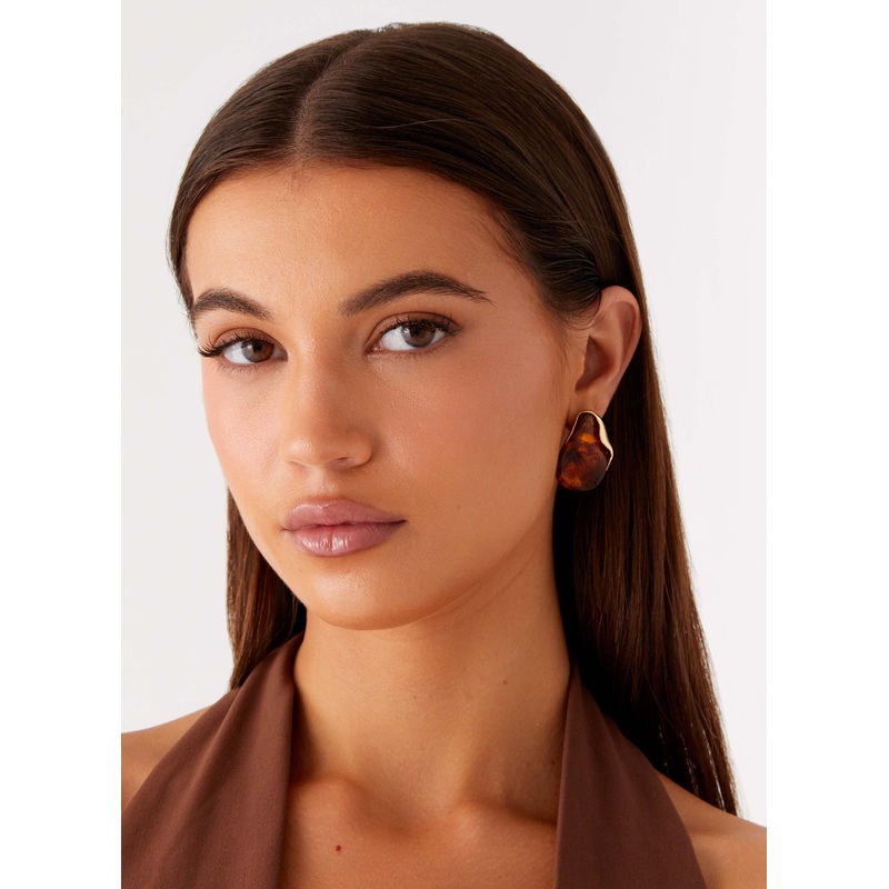 Andra Earrings – Tort Tort One Size