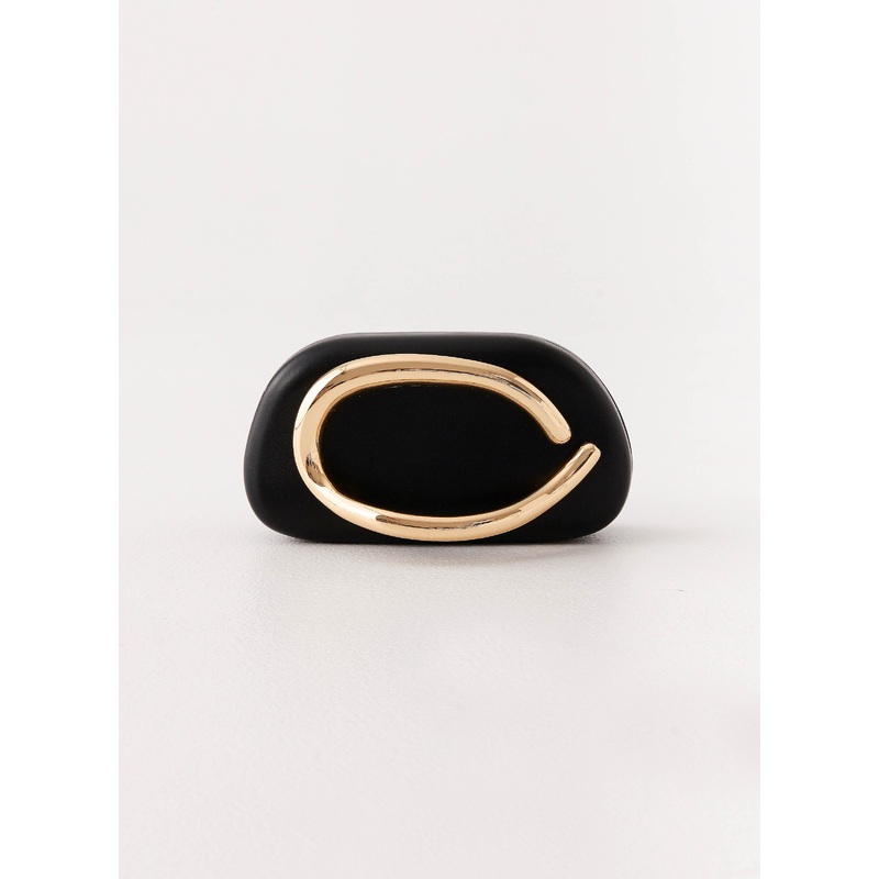 Avenna Clutch Bag – Black Black One Size