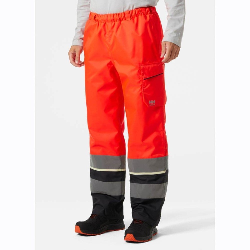 Helly Hansen 71456 UC-ME Winter Waterproof Breathable Pant Trouser HI VIS ORANGE/EBONY 2XL