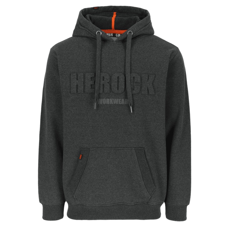Herock Hali Logo Hoodie Dark Heather Grey 2XL