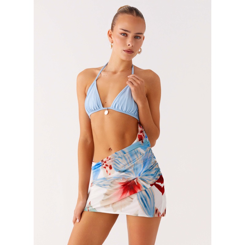 Acapulco Shell Mini Dress – Deep Sea Bloom Deep Sea Bloom US 0