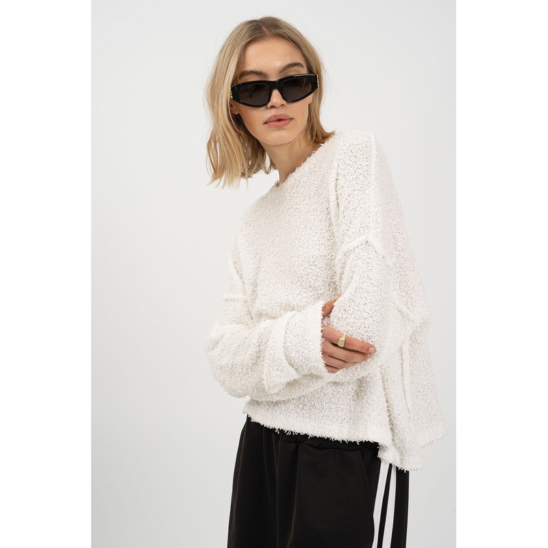 BEPPA Sweater White S/M