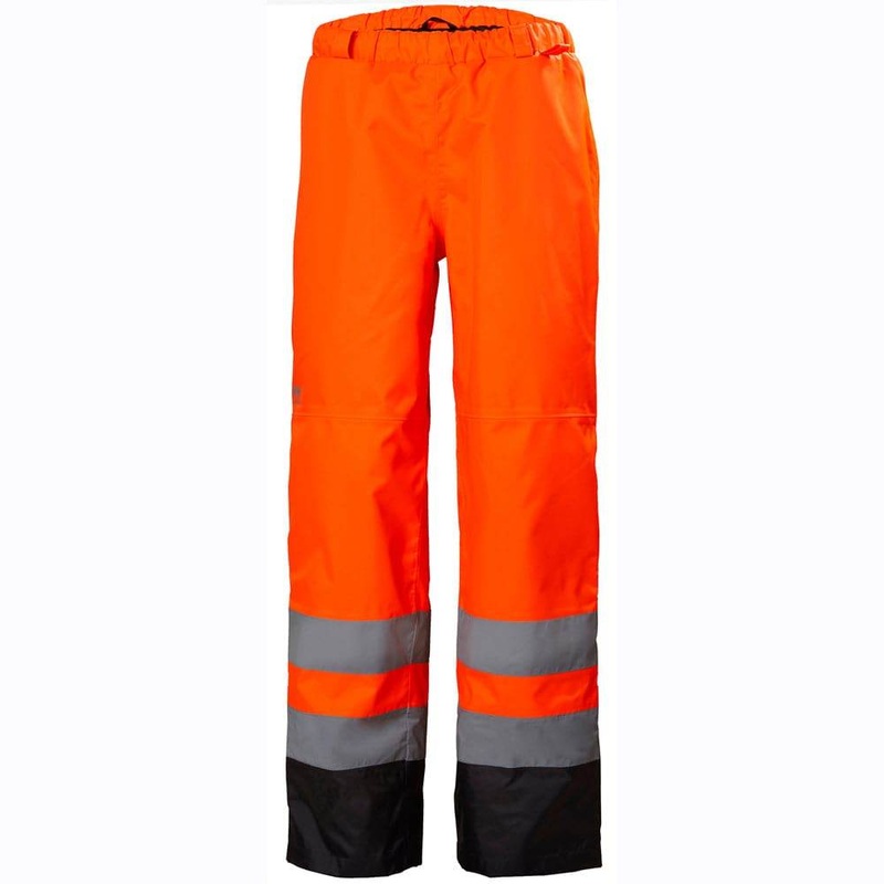 Helly Hansen 71442 Alta Hi-Vis Waterproof Breathable Shell Pant Trousers Orange L