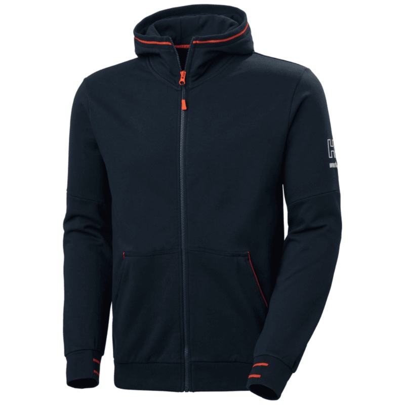 Helly Hansen 79243 Kensington Full Zip Hoodie Black L