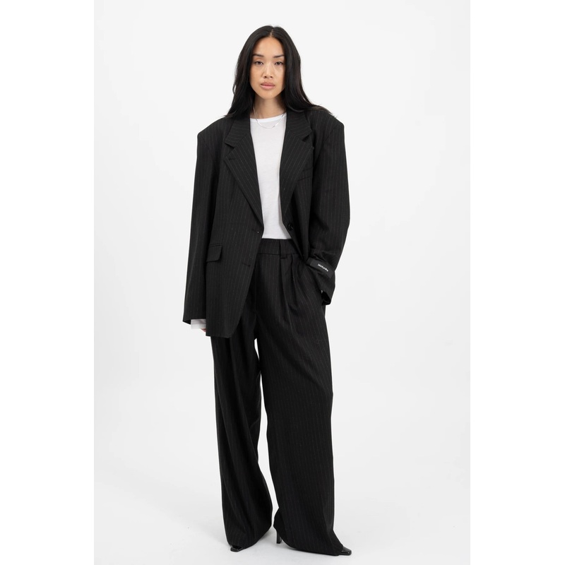 BENJA Flares Pinstripe Black XS