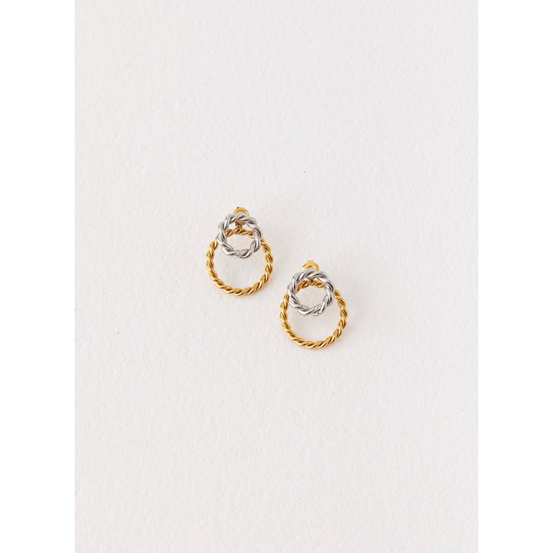 Byron Nights Earrings – Mixed Metal Mixed Metal One Size