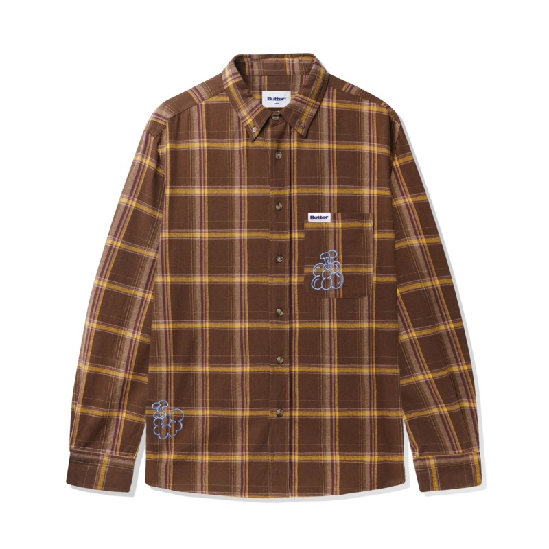 Bugs Flannel Shirt, Chestnut S