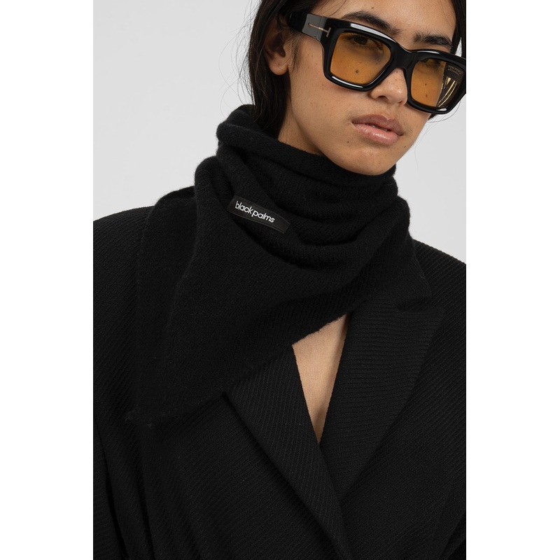 TRIANGLE Mini Scarf  Black OneSize