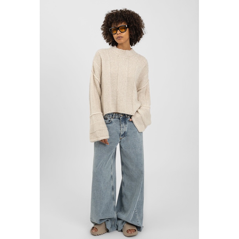 STYNA Sweater Oatmeal S