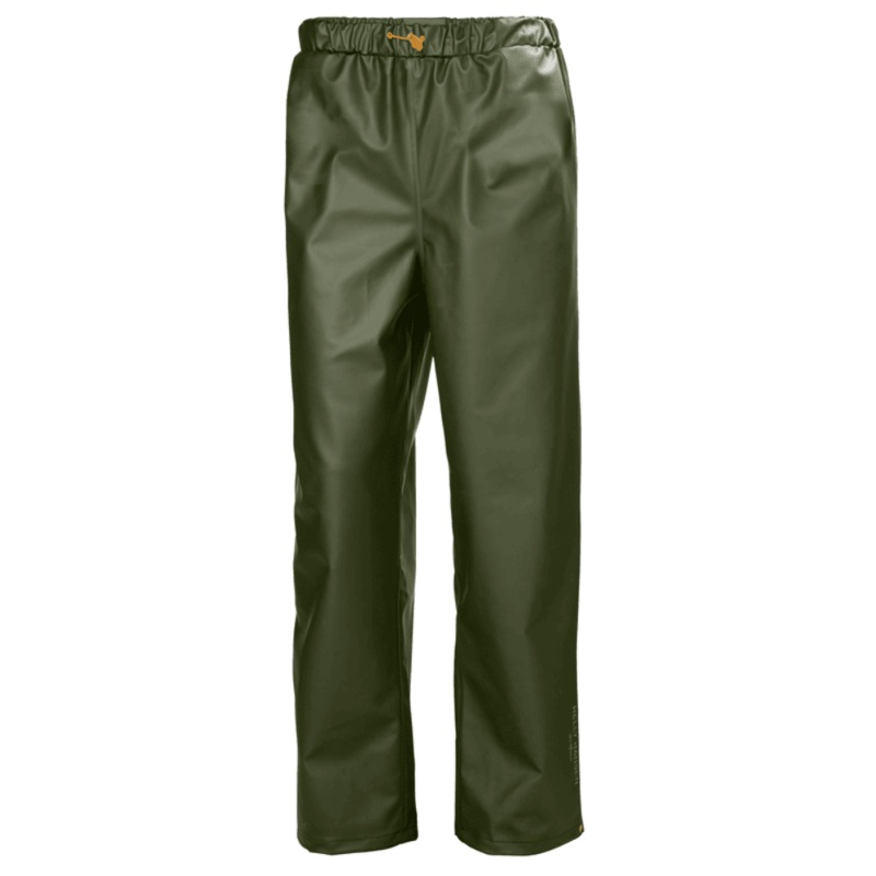 Helly Hansen 70485 Gale Waterproof Rain Trousers ARMY GREEN L