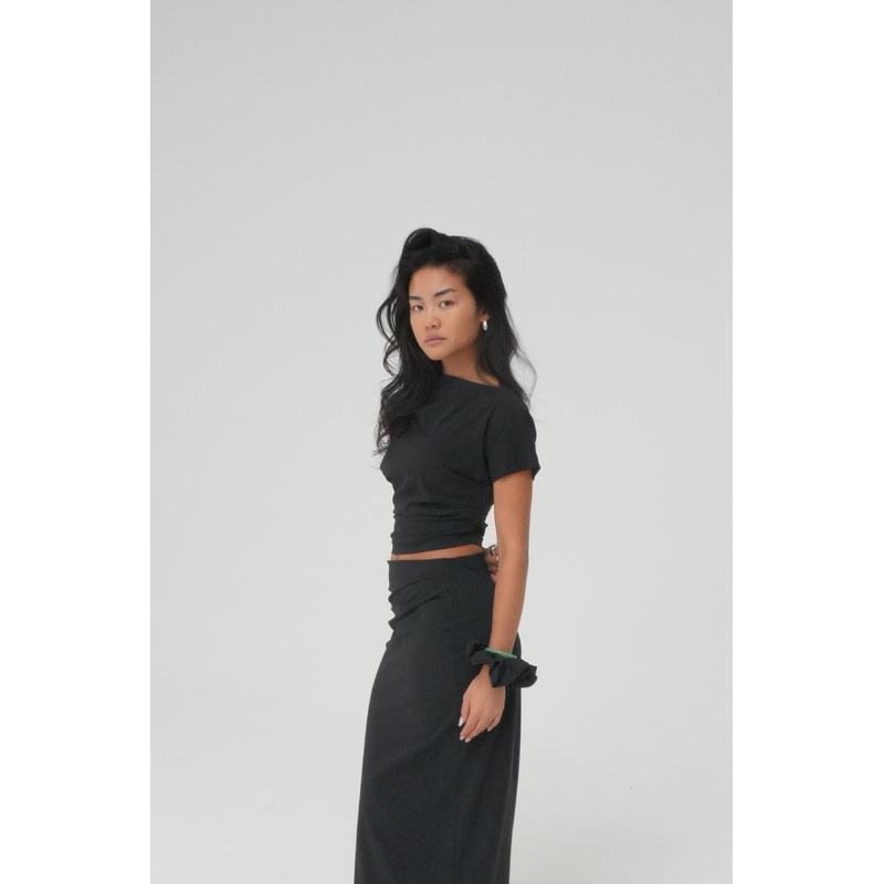 ASYMMETRIC CROPPED TOP BY REYM XS