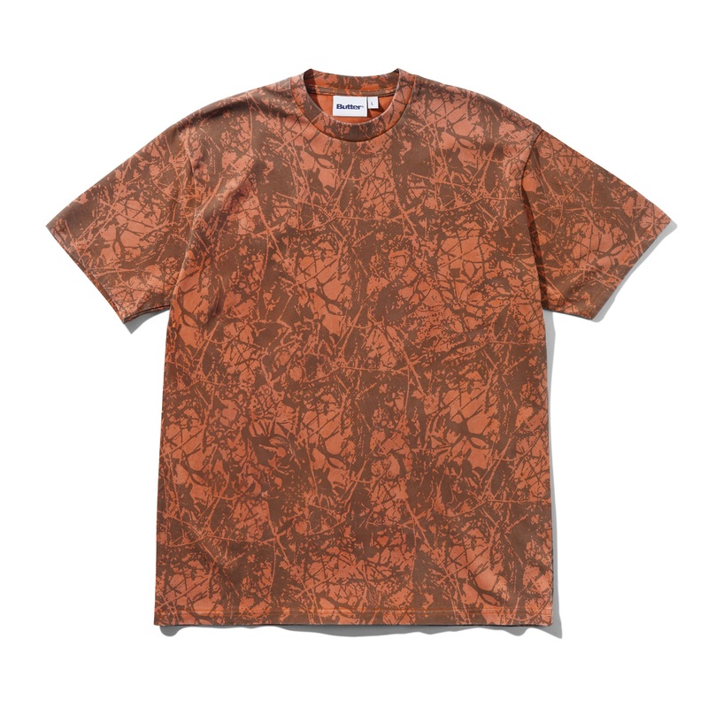Woods Camo Tee, Washed Rust S Washed Rust
