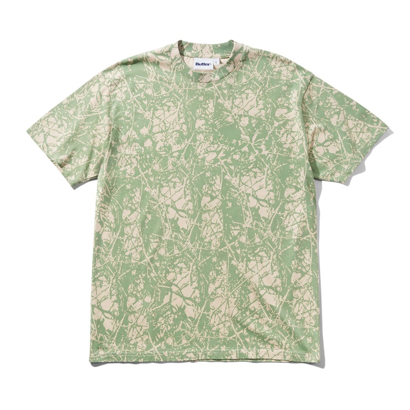 Woods Camo Tee, Washed Sage S Washed Sage