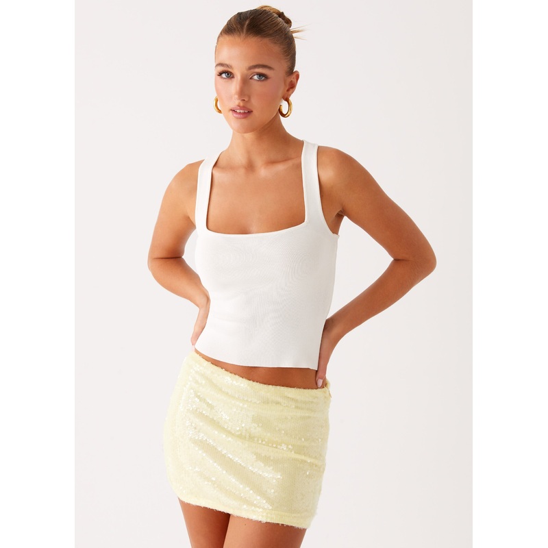 Nostalgic Nights Sequin Mini Skirt – Lemon Spritz Lemon Spritz US 0