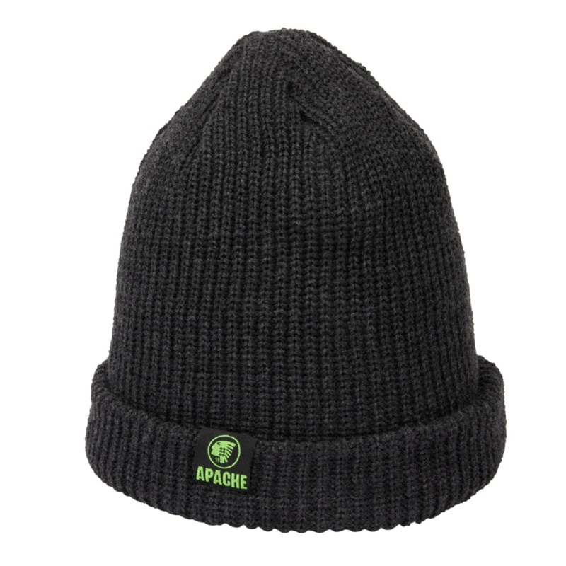 Apache Dawson Beanie Hat Charcoal Grey One Size
