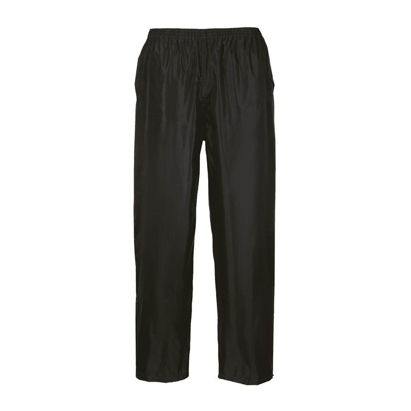 Portwest S441 Classic Rain Trousers Black 4XL