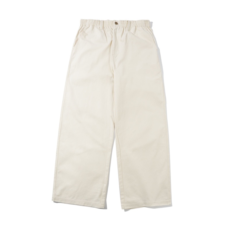 Wide Leg Pants, Natural XS Natural