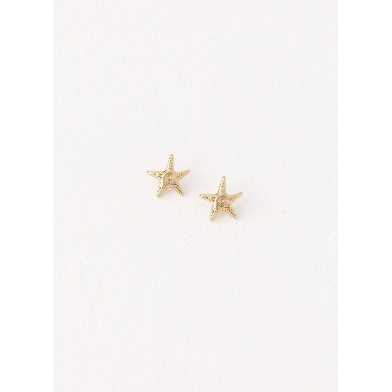 Candia Earrings – Gold Gold One Size