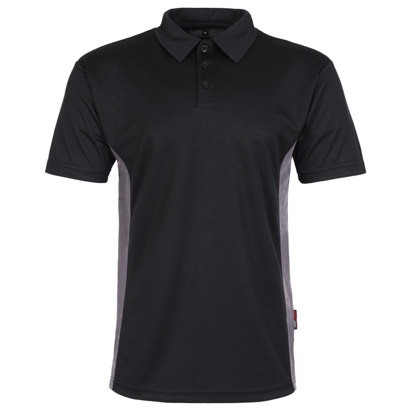 Tuffstuff 131 Lightweight Breathable Wicking Polo Shirt BLACK 2XL